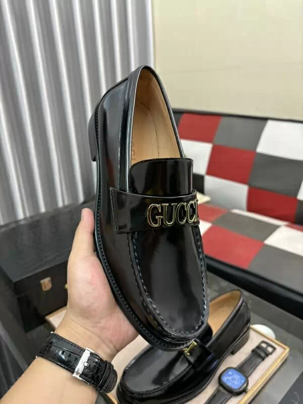 gucci oxfords chaussures pour homme s_12262042